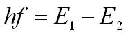 Line spectra equation